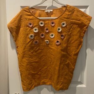 Madewell Floral Blouse